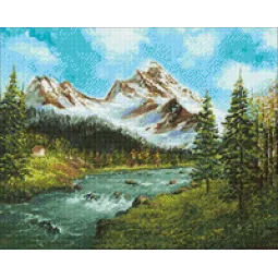 (D) Rivière de montagne 50*40 WD3062
