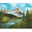 (D) Rivière de montagne 50*40 WD3062
