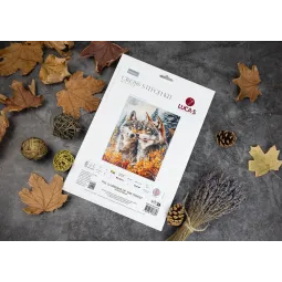 Cross Stitch Kit The Guardians of the Forest 25x32cm SBM3022