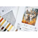 Набор для вышивания крестиком Хранители леса 25x32см SBM3022