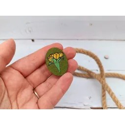 Magnetischer Nadelhalter. Blumen KF059/204G