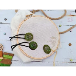 Magnetische Halter. Blumen. 2 Stück KF040/2G