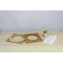 Embroidery hoop with magnets 21x21 cm, 6 mm PM-009-21-21