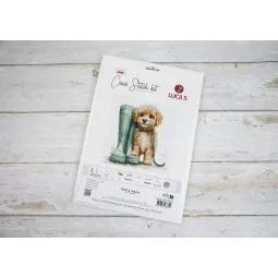 Cross Stitch Kit For a Walk 21x20cm SB1426