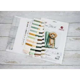 Набор для вышивания крестиком Прогулка 21x20см SB1426