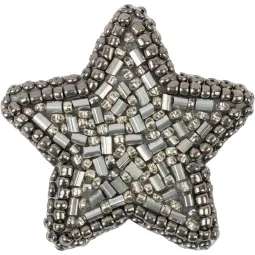 Kit de point de croix KLART "Broche. Étoile" 4,5 x 4,5 cm KL10-039