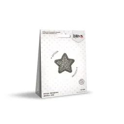 Cross stitch kit KLART "Brooch. Star" 4,5 x 4,5 cm KL10-039