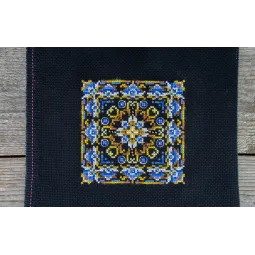 Cross stitch kit "Persian Motifs. Pattern 4" 11x11 cm SNV-974