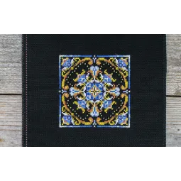 Cross stitch kit "Persian Motifs. Pattern 1" 11x11 cm SNV-967