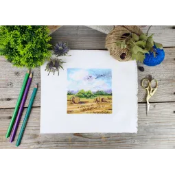 Набор для вышивания крестом "Загородные просторы" 11x11 см SM-994