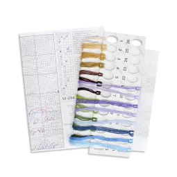 Набор для вышивания крестом "Загородные просторы" 11x11 см SM-994