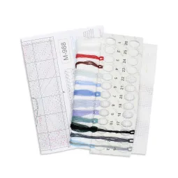 Набор для вышивания крестиком «Сквозь зимний лес» 11x11 см SM-988