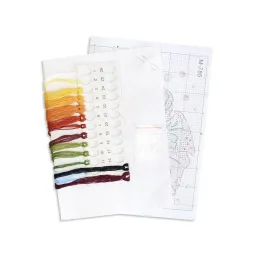 Kreuzstich-Set "Magischer Fisch" 17x15 cm SM-785