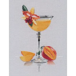 Kit de point de croix «Tropiques chauds» 18x24 cm S1658