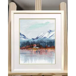 Kryželiu siuvinėjimo rinkinys „Laimė netoli“ 21x28 cm S1653