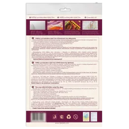 Kit de point de croix avec cerceau inclus Date sous les étoiles 15x15 cm AAHM-037