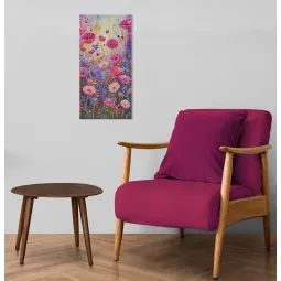 Kit de broderie de perles Main Moment printanier (Scènes Déco) 22x45 cm AAB-913