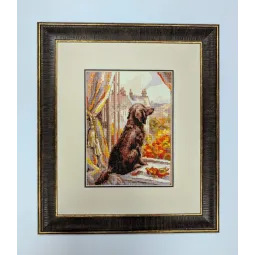 Набор для вышивания крестиком "Пойдем гулять!" 18x24 SR2256