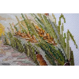 Наборы для вышивания крестом Вечернее плавание (Deco Scenes) 25x23 см AAH-259