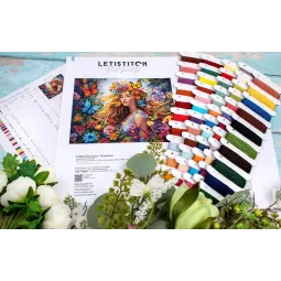 Набор для вышивания крестиком Времена года: Лето 37x30cm SLETIL8223