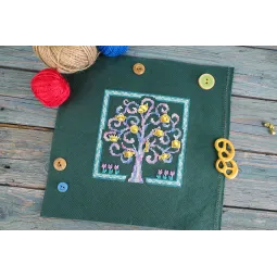 Kryželiu siuvinėjimo rinkinys "Mini Sampler. Pageidavimų medis" SNV-948