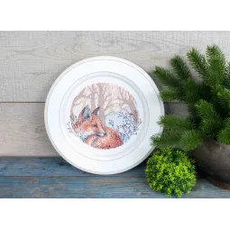 Cross stitch kit "In the winter forest" SNV-900