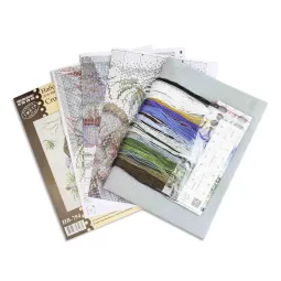 Kreuzstich-Set "Kleine Eulen" SNV-794