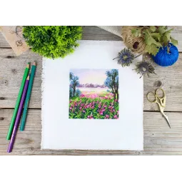 Kreuzstich-Set "Juli Morgendämmerung" SM-997