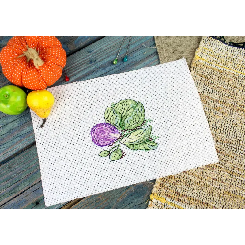 Kit de point de croix "Cabbage" SM-789