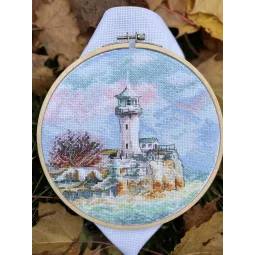 Cross stitch kit "At the edge of the sea" SANN-36