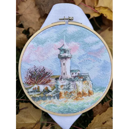 Kreuzstich-Set "Am Rande des Meeres" SANN-36