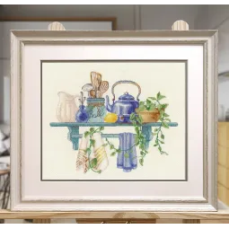 Kryželiu siuvinėjimo rinkinys "Virtuvės kompozicija - 2" S1638