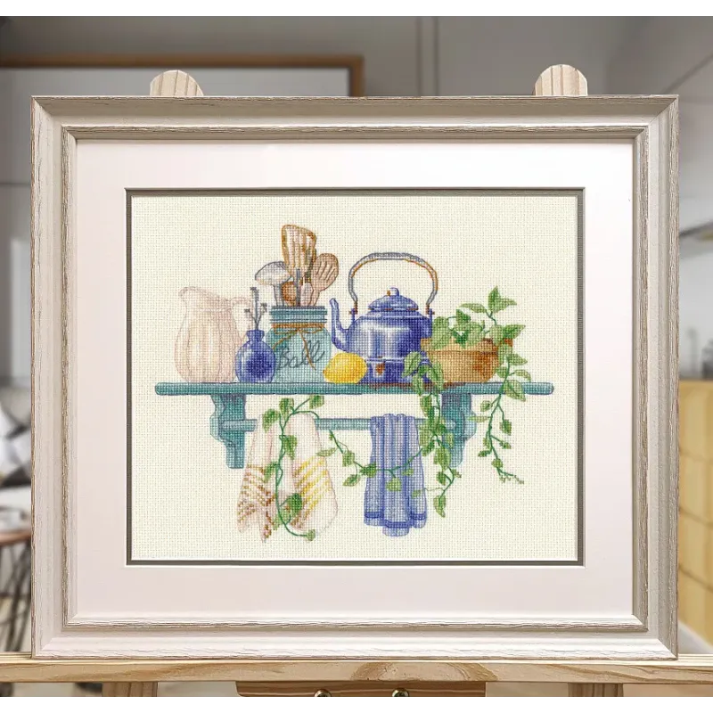 Kit de point de croix "Composition de cuisine - 2" S1638