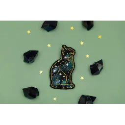 Kreuzstich-Set PANNA "Space Cat Brosche" PJK-2274