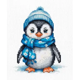 Cross Stitch Kit "Penguin" 11x13cm SB1417