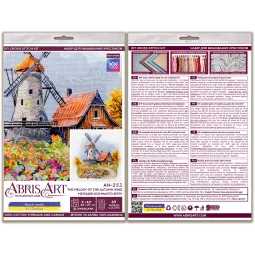 Kreuzstich-Sets Die Melodie des Herbstwindes (Deco Scenes) 23x21 cm AAH-253