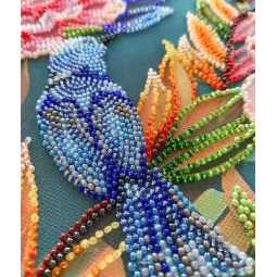 Kit de broderie de perles principal Commotion printanière (Scènes déco) 24x30 cm AAB-924