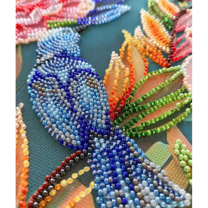 Kit de broderie de perles principal Commotion printanière (Scènes déco) 24x30 cm AAB-924