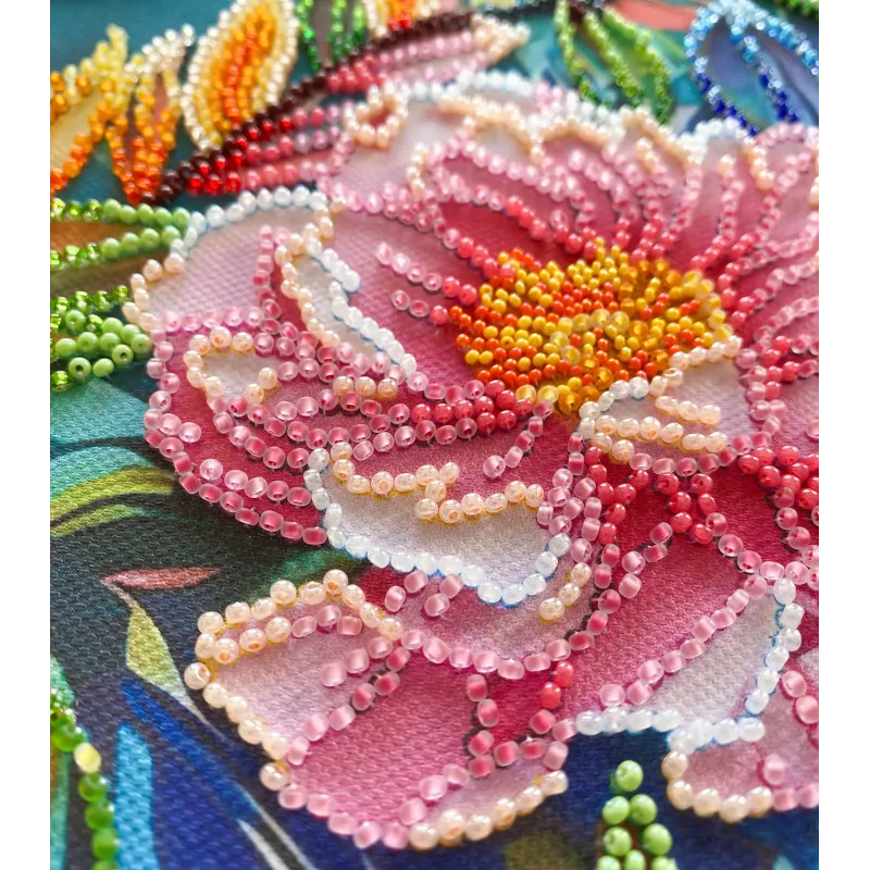 Kit de broderie de perles principal Commotion printanière (Scènes déco) 24x30 cm AAB-924