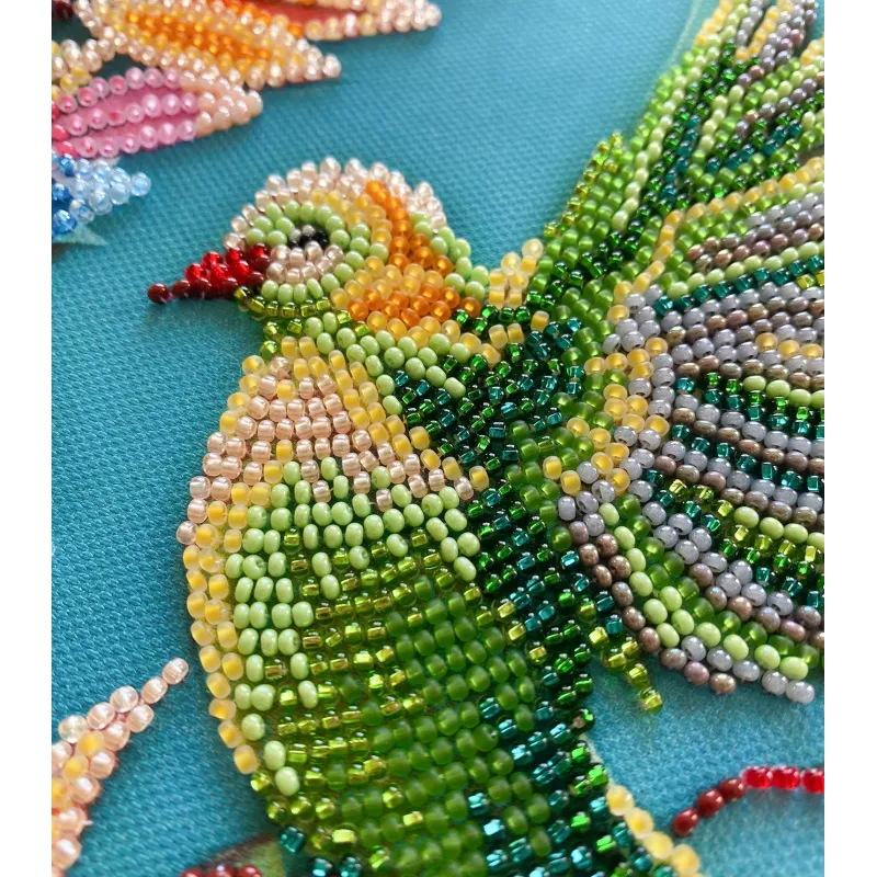 Kit de broderie de perles principal Commotion printanière (Scènes déco) 24x30 cm AAB-924