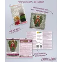 Mittelgroßer Stickpackung mit Perlen – Hüter des Weihnachtswunders (Deco Scenes) 20x20 cm AAMB-114