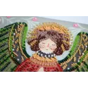 Mittelgroßer Stickpackung mit Perlen – Hüter des Weihnachtswunders (Deco Scenes) 20x20 cm AAMB-114