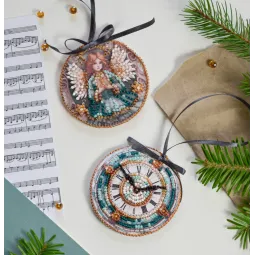 Dekoravimo rinkinys Šventės dvasia (Žiemos pasaka) 13,2x6,6 cm AABT-032