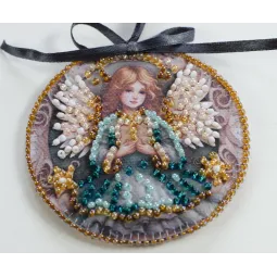 Dekoravimo rinkinys Šventės dvasia (Žiemos pasaka) 13,2x6,6 cm AABT-032