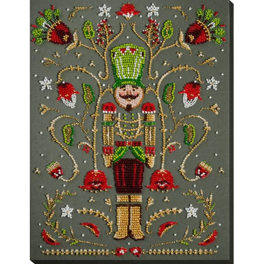 Main Bead Embroidery Kit Hero of the Christmas Night (Deco Scenes) 19.5x26 cm AAB-926