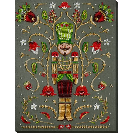 Main Bead Embroidery Kit Hero of the Christmas Night (Deco Scenes) 19.5x26 cm AAB-926