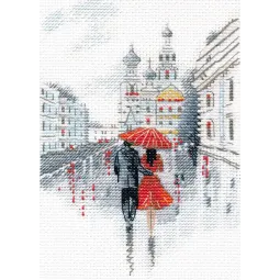 Kryželio siuvinėjimo rinkinys "Eskizai - 2" S1624