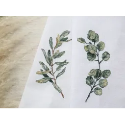 Kit de point de croix PANNA "Branche d'eucalyptus" PC-7296