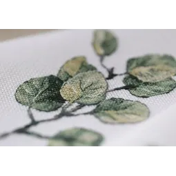 Набор для вышивания крестом PANNA "Ветка эвкалипта" PC-7296