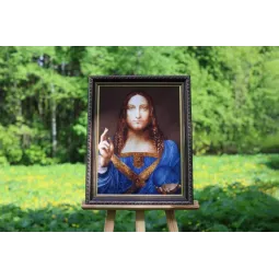 Kreuzstich-Set Der Erlöser der Welt 39,5 x 53 cm S/MK108